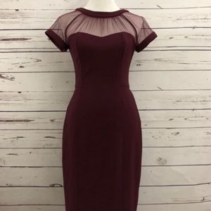 Maggy London - Yoke illusion dress